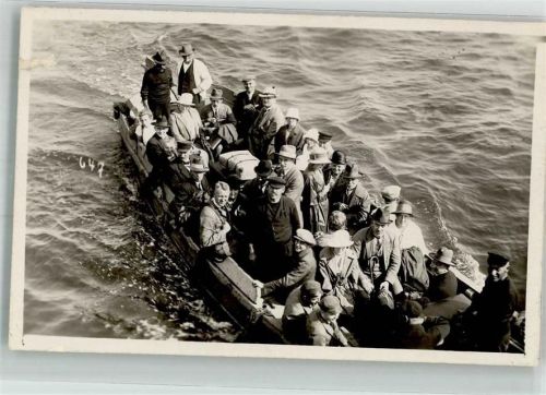 Helgoland 1927 Ort handschriftlich