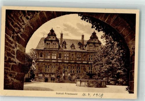 Friedewald 1921 Schloss