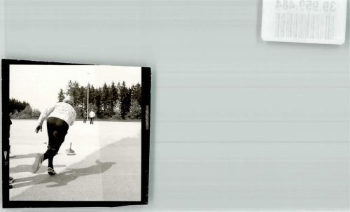 Penzberg Sportplatz Winter Ort handschriftlich Foto Original aus Archiv eines Ansichtskartenverlags