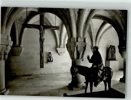 72070 W7400 Bebenhausen , Württ Foto AK Ehem. Cistercienserkloster Bruderhalle Württembergisches Landesmuseum