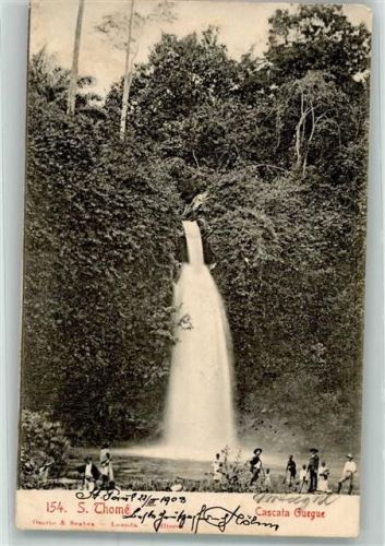Sao Tome 1903 Wasserfall
