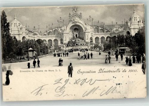 Paris 1900 Ausstellung 1900