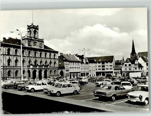 Weimar Auto Rathaus Löschhaus Marktplatz