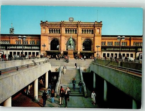 Hannover 1968 Hauptbahnhof Denkmal