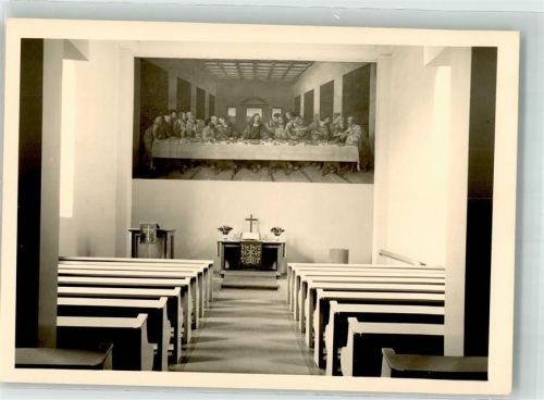 Haigerloch Ev. Kirche Heiliges Abendmahl Wandbild