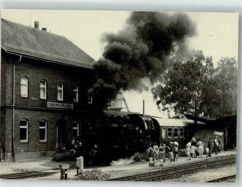 Gehringswalde 1993 Eisenbahn Dampflokomotive 100 Jahre 1893-1993 Waldheim-Rochlitz Bahnhof