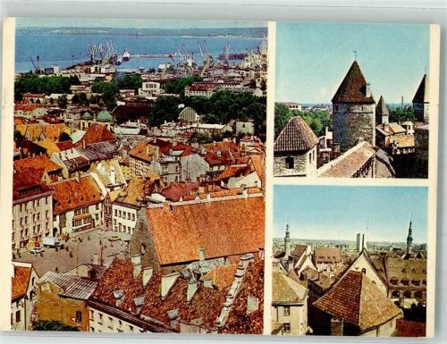 Tallinn Reval 1984 Foto AK Hafen Schiffspost Maria Ermolva