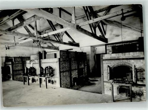 Dachau KZ Museum Ofenraum des Neuen Krematorium