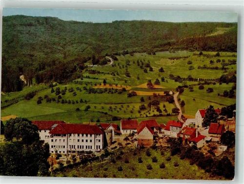 Eisenberg Fliegeraufnahme Ev. Kinder- u. Jugend-Erholungsheim Burg Stauf