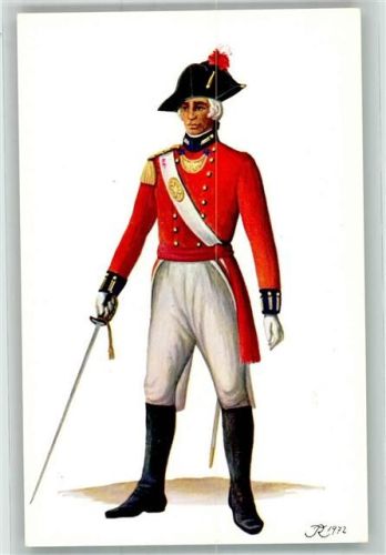 5. Officer The Royal Regiment of Foot 1800