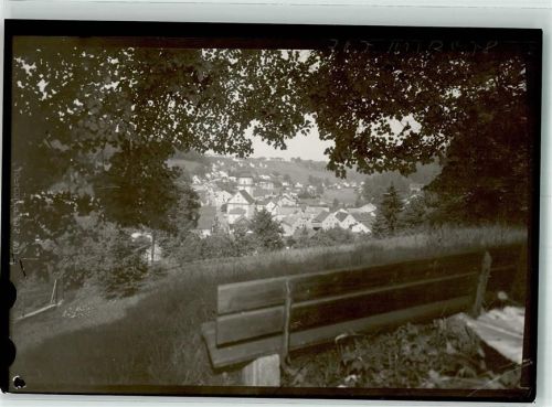 Breitenbrunn mit Kirche Mariä Himmelfahrt Foto Original aus Archiv eines Ansichtskartenverlags Ort handschriftlich