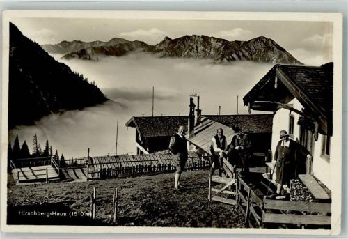 Hirschberghaus 1930 Hüttenstempel