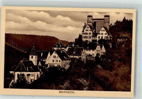 Berneck mit Schloss Berneck und Laurentiuskirche