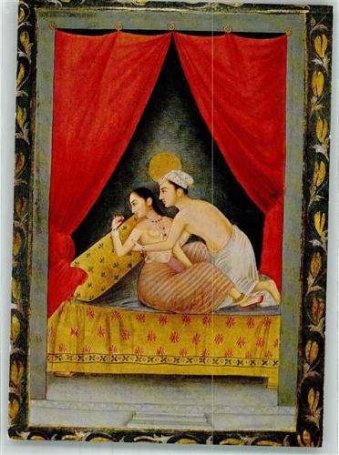 Dahlem Liebesszene im Museum für Indische Kunst