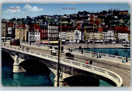 Liege Pont Leopold, Teilansicht