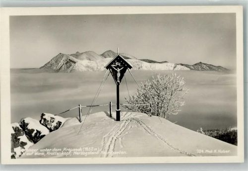 Herzogstand Foto Huber, H. Wegkreuz