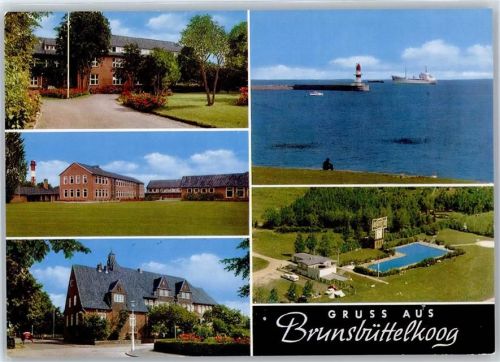 Brunsbüttelkoog Schule, Freibad, Meer