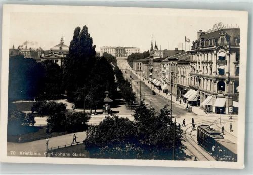 Oslo Straßenbahn Carl Johans Gade
