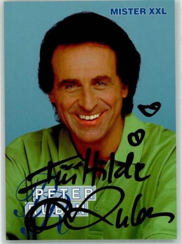 Peter Rubin Autogramm Schlagersänger KEINE AK