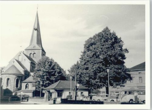 Hilden Fotoabzug, Marktplatz, Kirche