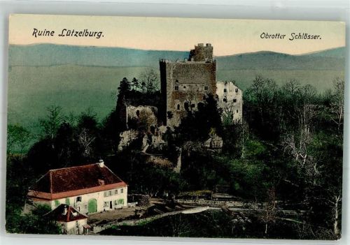 Lutzelbourg Burg Ruine Lützelburg