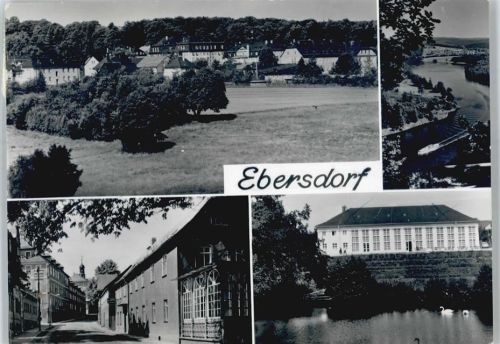 Ebersdorf Kirche, Ortsansicht