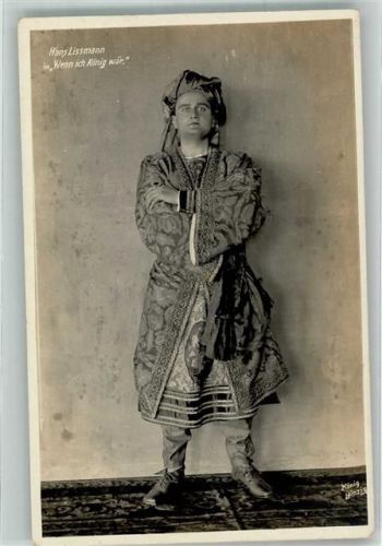 Foto König Hans Lissmann Wenn ich ein König wär