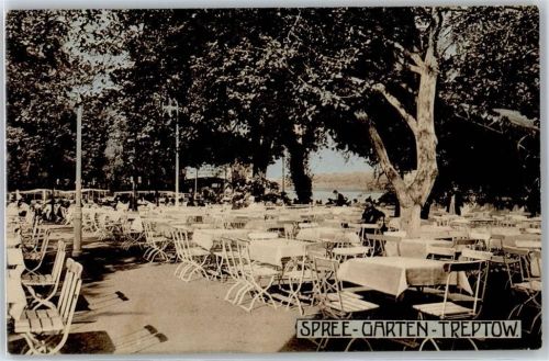 10115 O1193 Treptow Gebrauchsspuren Restaurant Spree-Garten