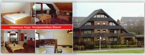 Büsum Gasthaus Kopp, Klappkarte