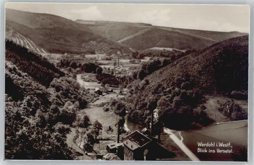 58791 W5980 Werdohl - Blick ins Versetal