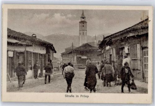 Prilep - Ortsansicht, Stadtturm