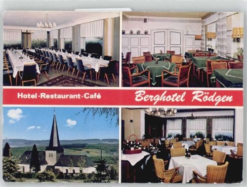 57234 W5901 Wilnsdorf - Hotel, Restaurant, Café Berghotel Rödgen, Kirche