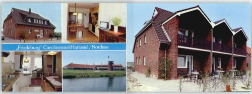 Friedeburg Ferienhaus Friedeburg, Klappkarte