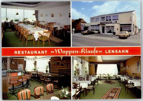 23738 W2432 Lensahn - Restaurant Wappen-Klause