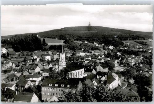 Oberreifenberg Kirche, Ortsansicht