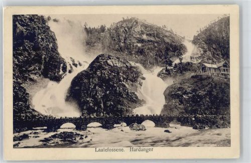 Hardangerfjord - Laatefossene
