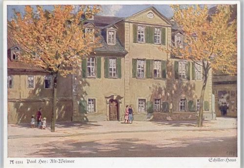 Weimar , Schiller Haus