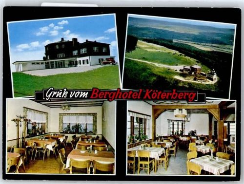 Lügde Berghotel, Gaststätte Köterberg
