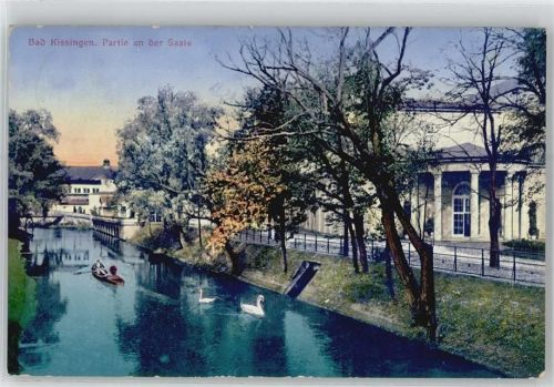 Bad Kissingen Partie an der Saale