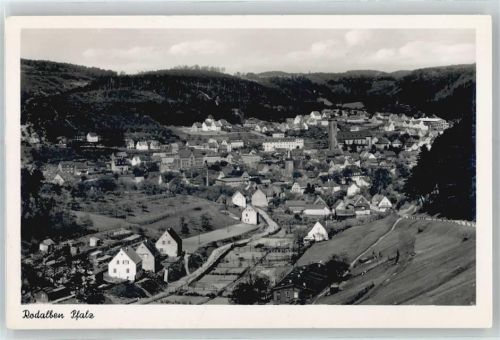 66976 W6782 Rodalben - Kirche, Ortsansicht