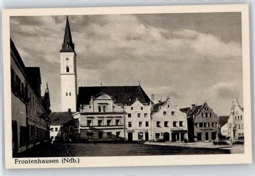Frontenhausen Kirche, Ortsansicht