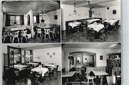 83451 W8235 Piding - Innenansicht Café und Weinstube Untersberg