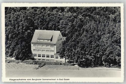Bad Essen Fliegeraufnahme, Berghotel Sonnenwinkel
