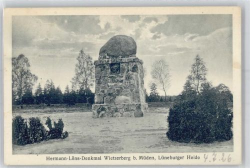 Müden Hermann-Löns-Denkmal, Wietzerberg