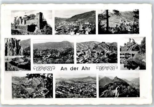 Bad Neuenahr Ortsansichten, Burgen an der Ahr