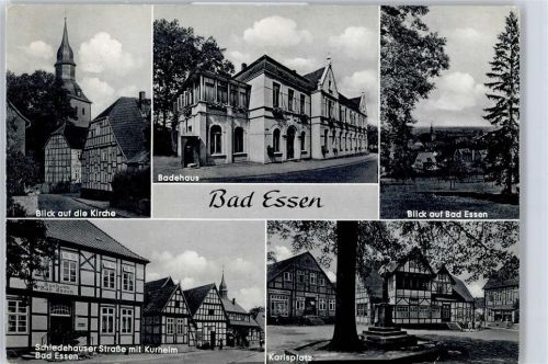 49152 W4515 Bad Essen - Karlsplatz , Marke entfernt