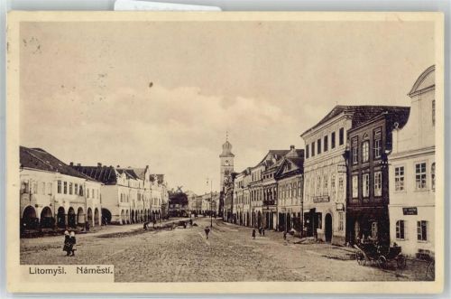 Litomysl Dolni Riegrovo namesti