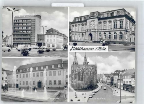 Mülhausen Postamt , Wilhelm-Pieck-Strasse