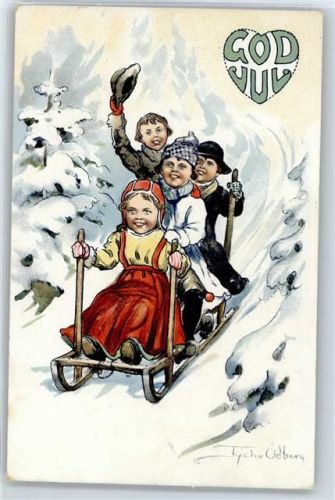 Odberg, Tycho , Schlitten , Neujahr