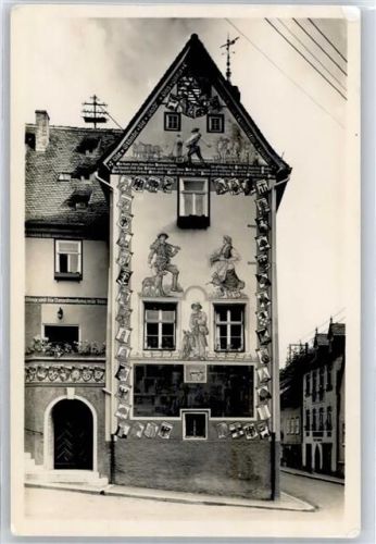 Ziegenrück Giebel des historischen Rathauses